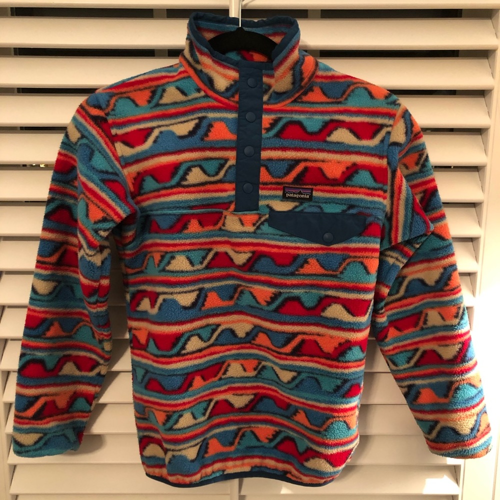 Patagonia Synchilla Snap T- Pullover Boys